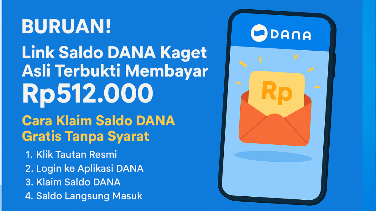 Link Saldo DANA Kaget