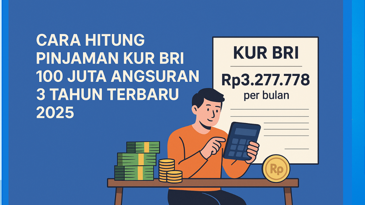 Simulasi Angsuran KUR BRI