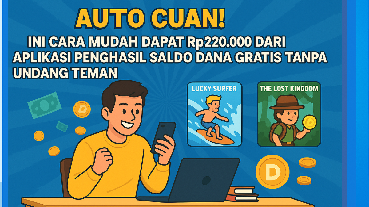 Aplikasi Penghasil Saldo DANA Gratis