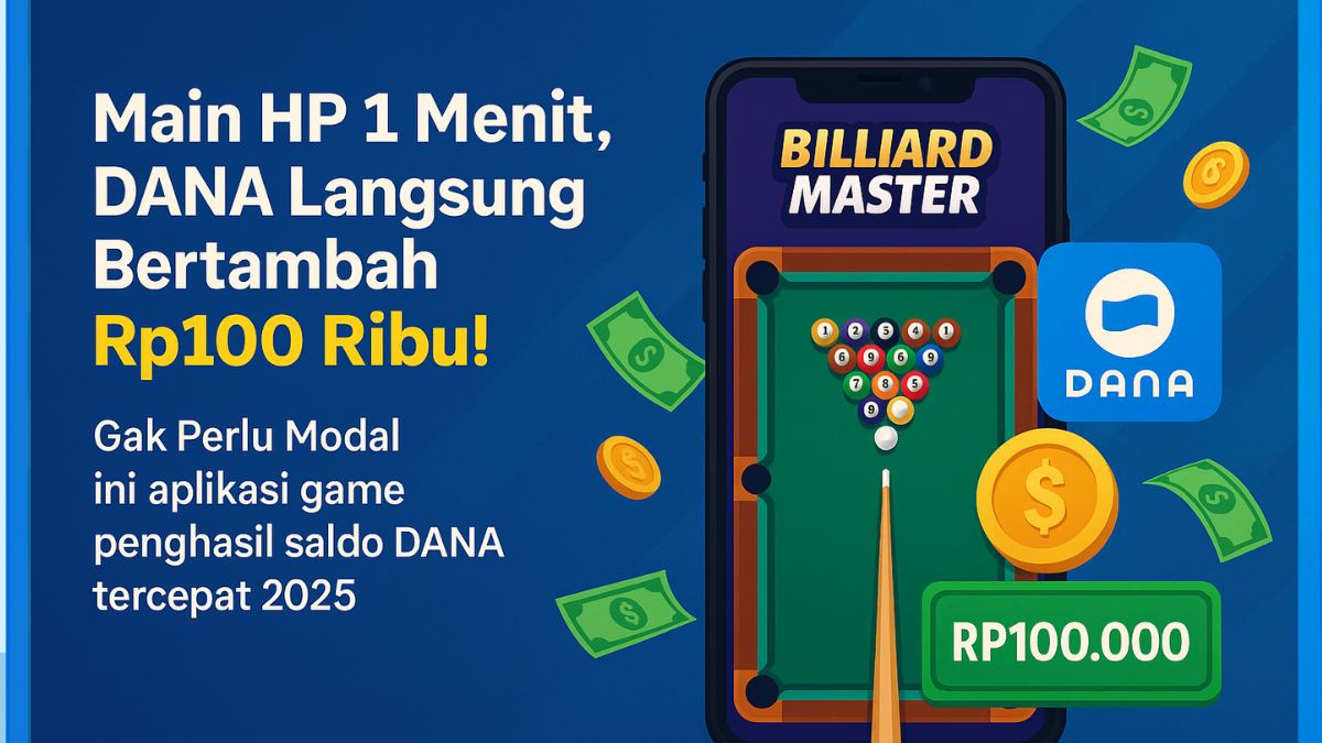 Aplikasi Game Penghasil Saldo DANA
