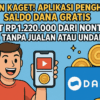 Aplikasi Penghasil Saldo DANA Gratis