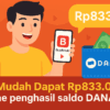 Game penghasil saldo DANA gratis