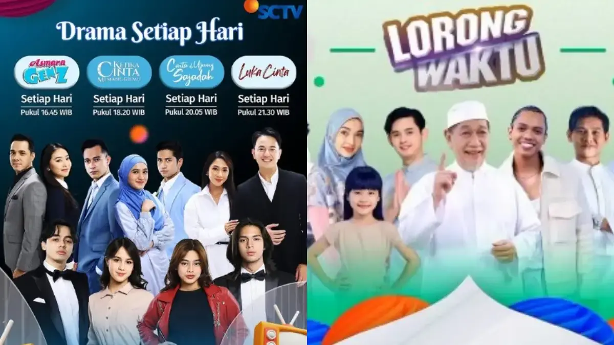 Cinta Di Ujung Sajadah hingga Lorong Waktu Taman Hati (Instagram.com @sctv)