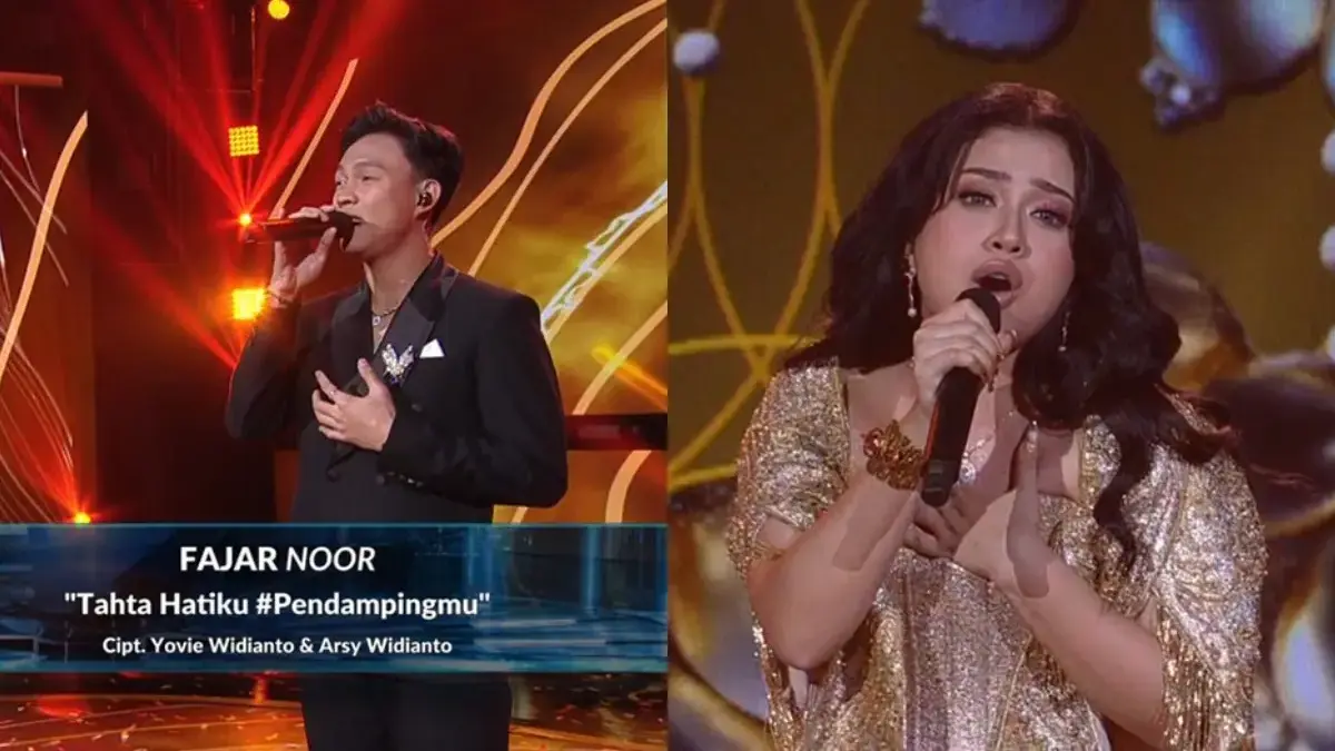 Daftar Lagu Kemenangan Indonesian Idol (tangkapan layar RCTI+)