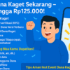 Cara Klaim Dana Kaget