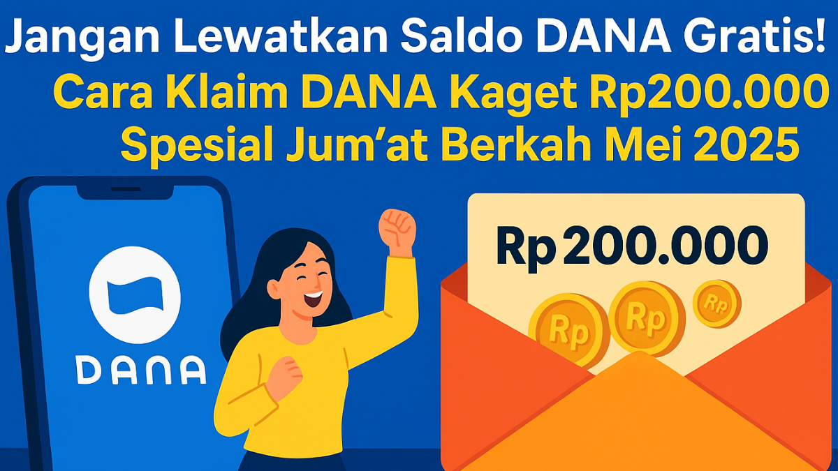 Saldo DANA Gratis!