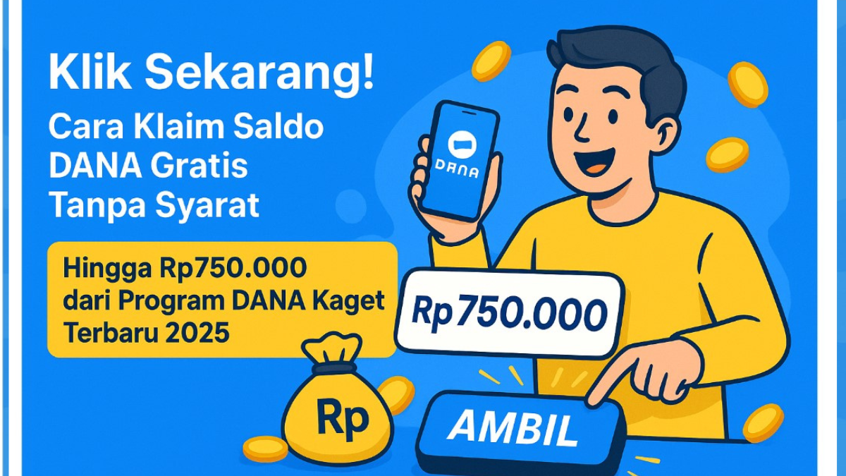 Cara Klaim Saldo DANA Gratis