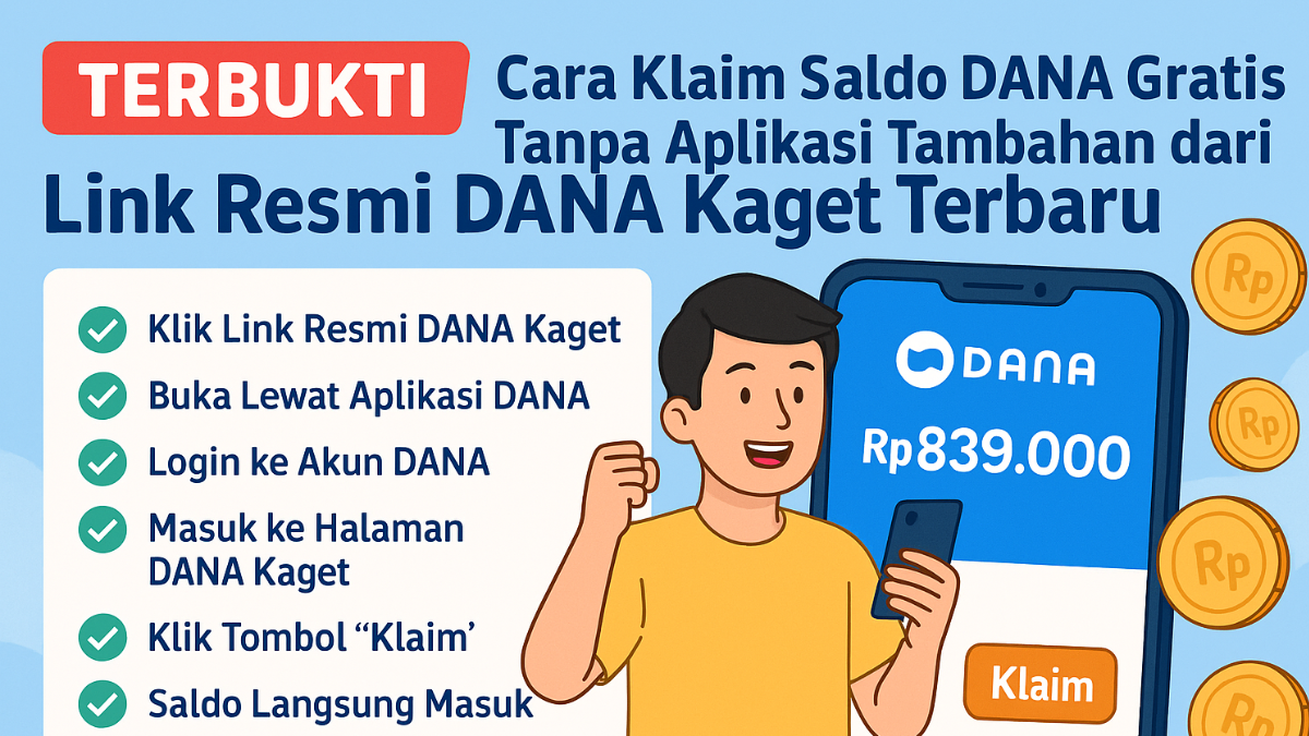 Klaim Saldo DANA Gratis