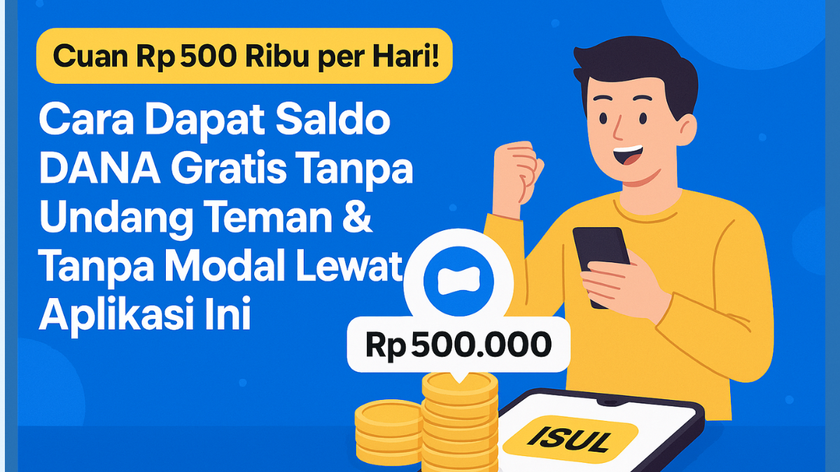 Saldo DANA Gratis
