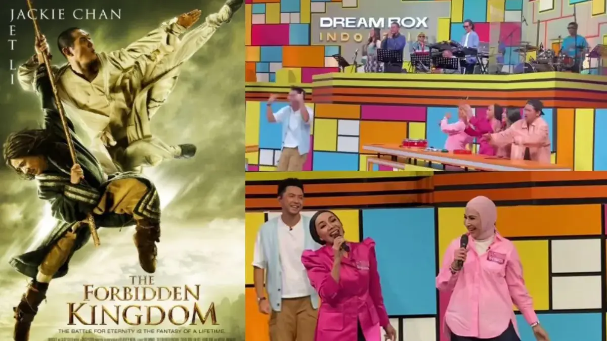 Dream Box Indonesia dan The Forbidden Kingdom (instagram.com @dreamboxindonesia imdb.com)