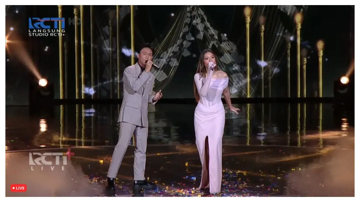 Duet Fajar Noor x Raisa (tangkapan layar RCTI+)