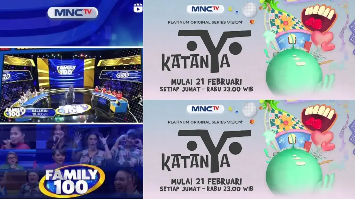 Kuis Family 100 dan Program Katanya (instagram.com @officialmnctv)