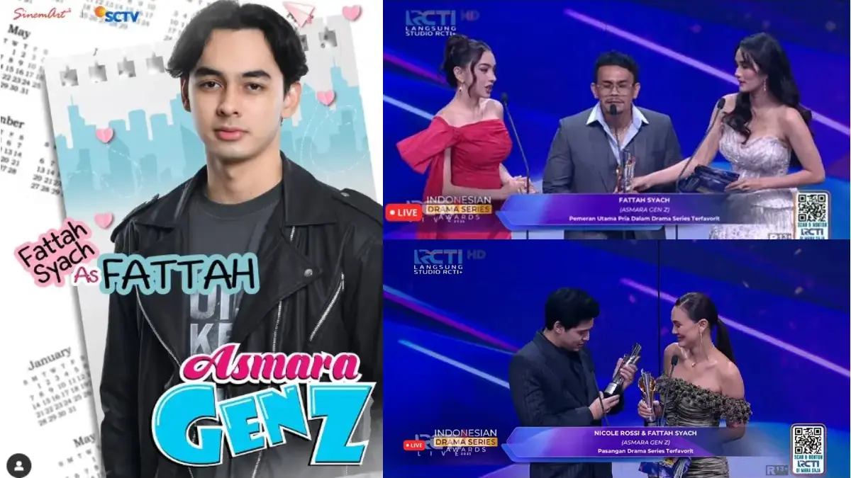 Fattah Syach Sabet Dua Penghargaan (instagram.com @sinemart_ph, tangkapan layar RCTI+)