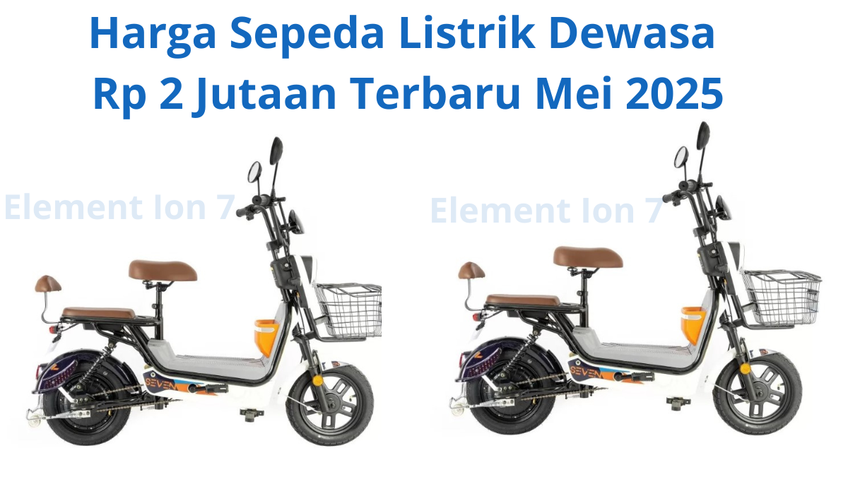 Harga Sepeda Listrik Dewasa