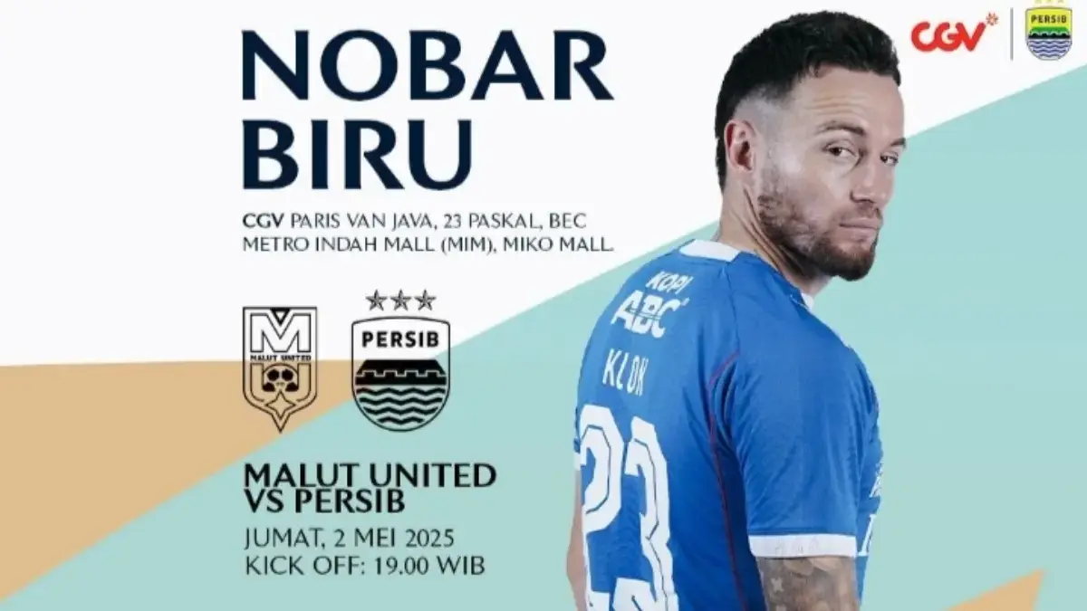Nobar Malut United vs Persib