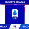 Ilustrasi AC Milan vs Bologna