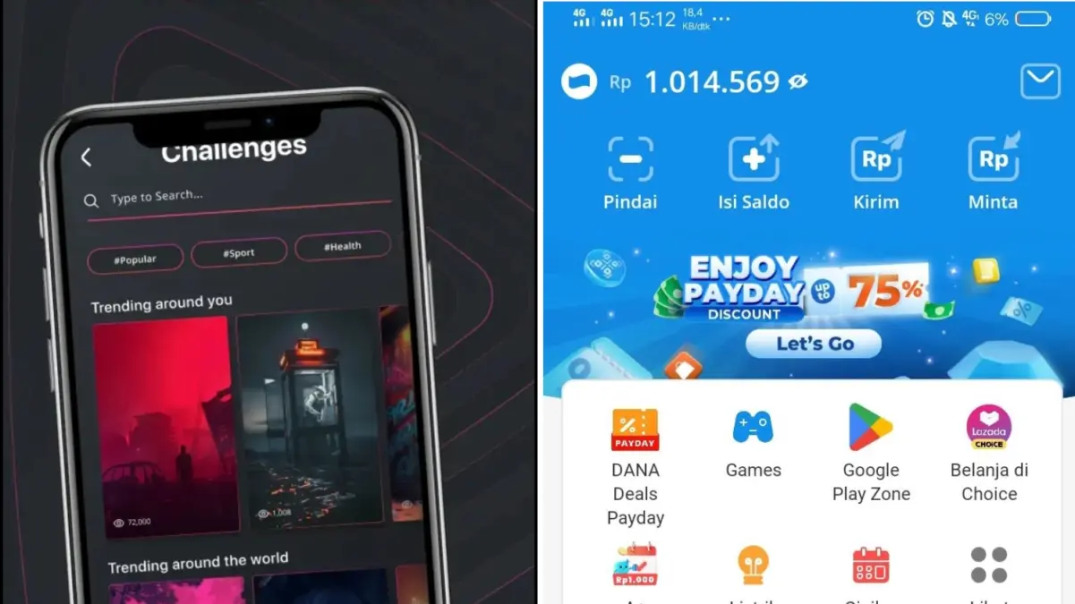Klaim saldo dana gratis
