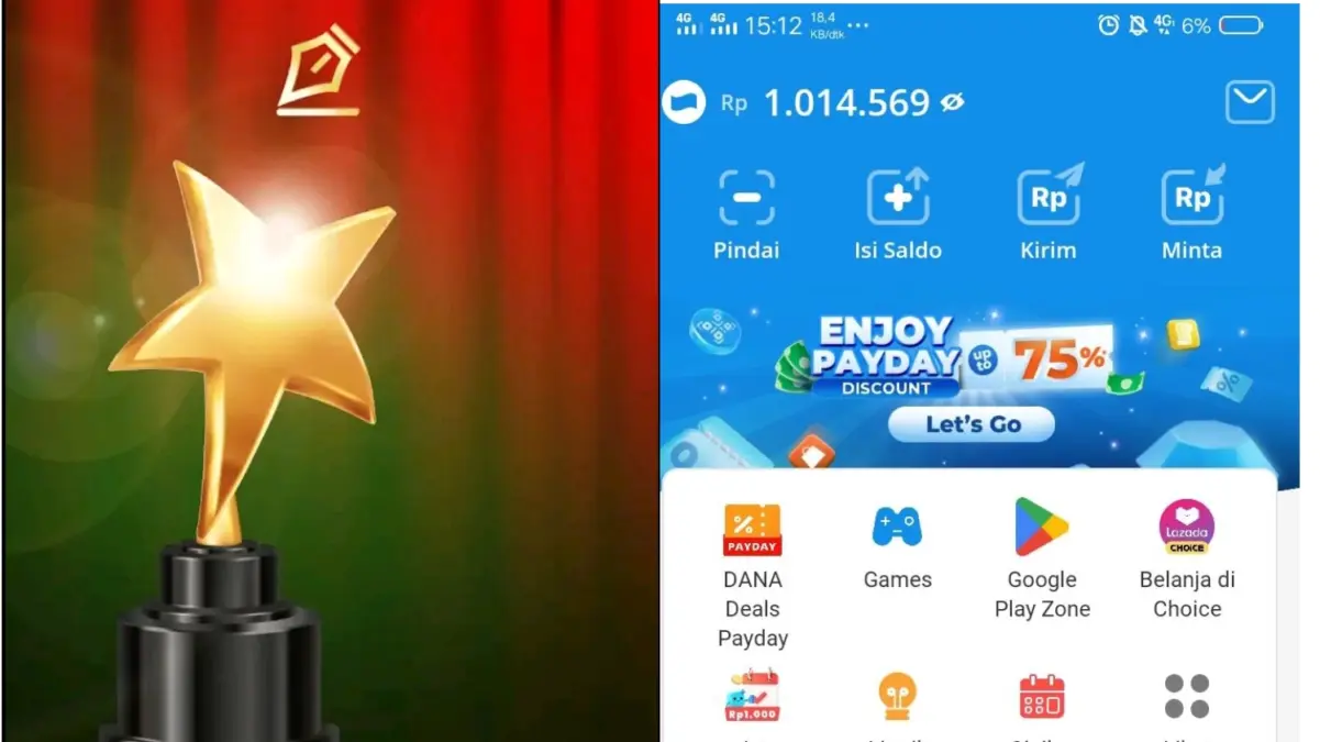 cara klaim saldo dana gratis