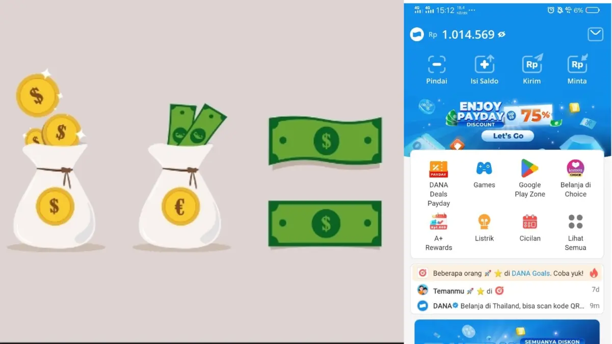 aplikasi penghasil uang dana