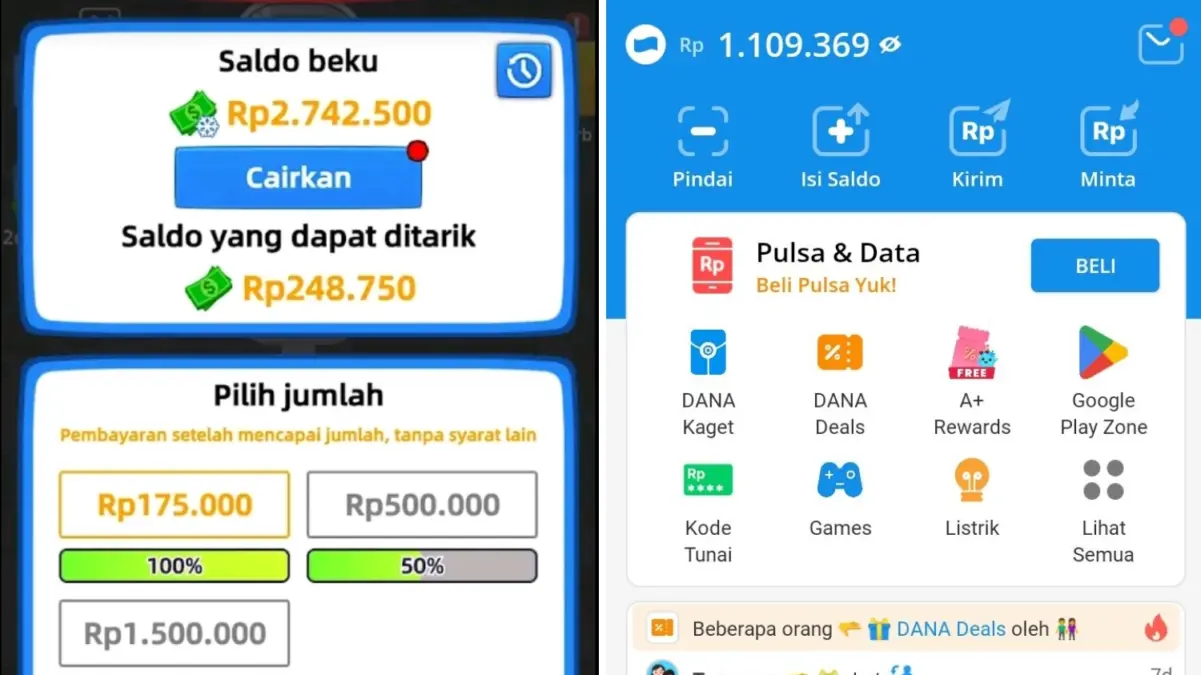 game penghasil saldo dana gratis