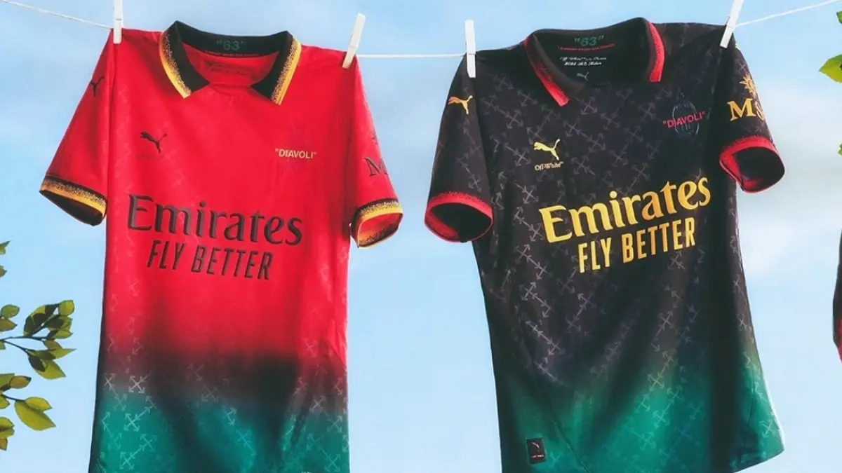 jersey baru AC Milan