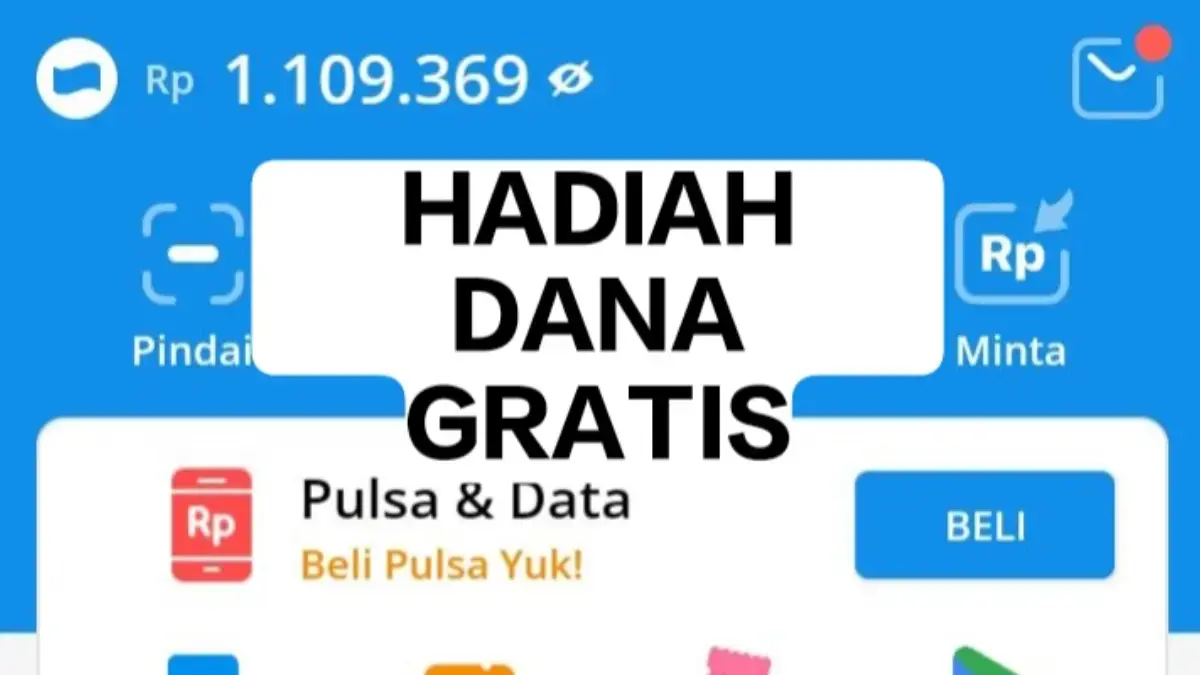 cara klaim saldo DANA gratis