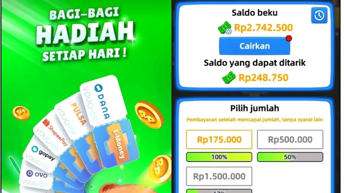 game penghasil saldo DANA terbaru 2025