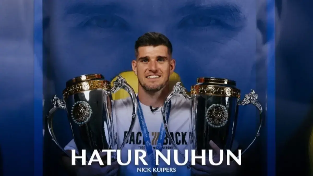 Nick Kuipers berpisah dengan Persib