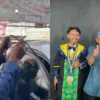 Pemadam kebakaran, damkar kota tasikmalaya, wisuda universitas siliwangi