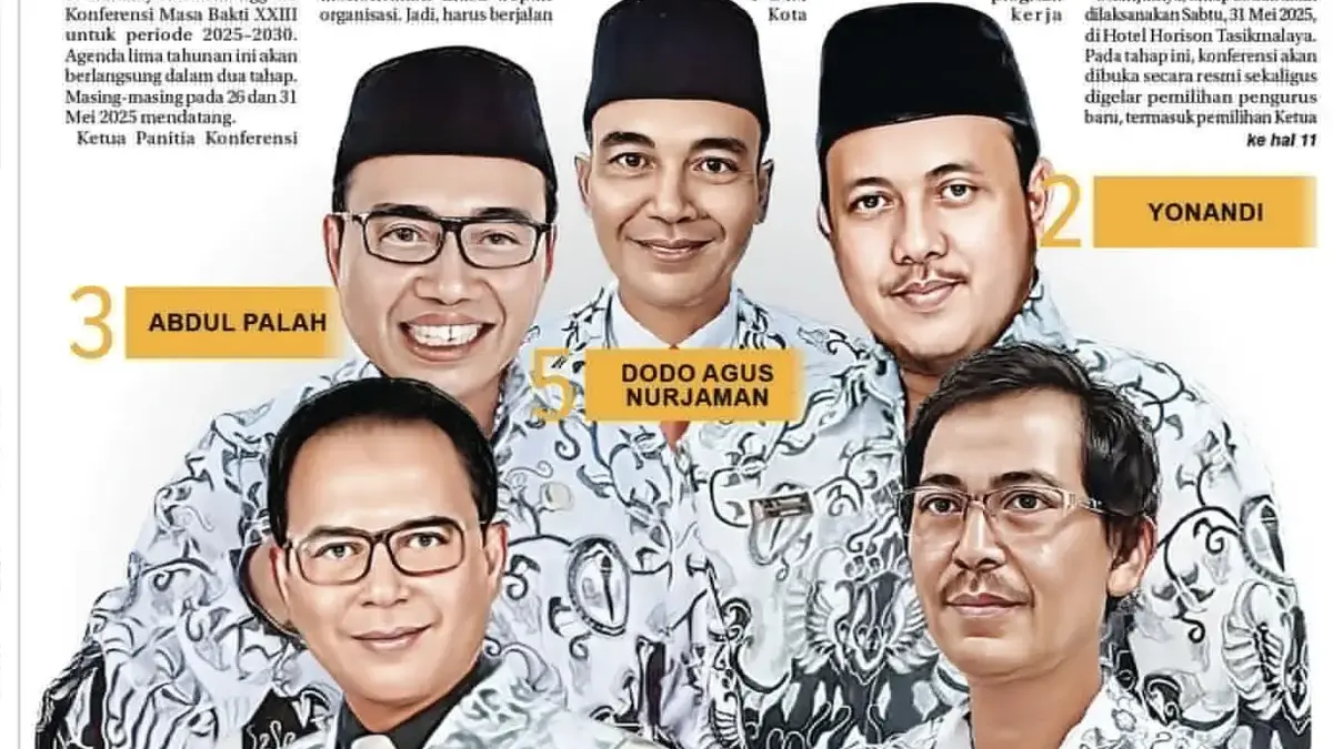 Pemilihan ketua PGRI Kota Tasikmalaya