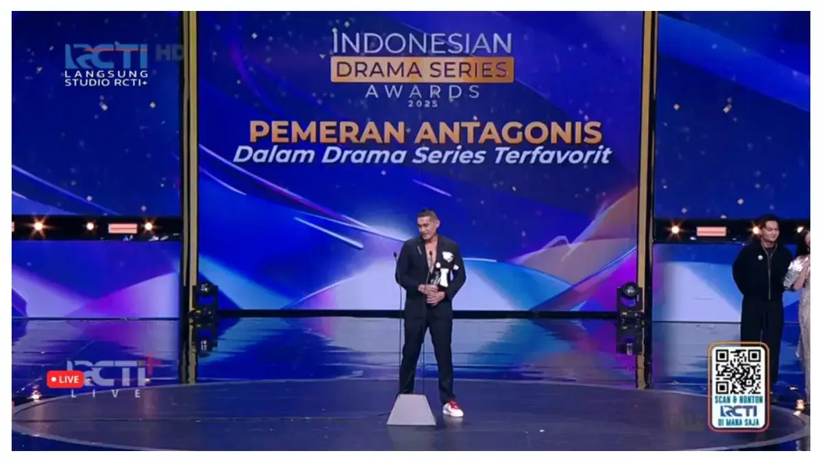 Pemenang Indonesian Drama Series Awards 2025 (tangkapan layar RCTI+)