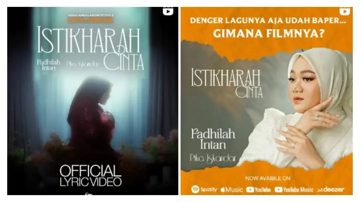 Lirik Lagu Istikharah Cinta - Fadhilah Intan (instagram.com @film_asbei2)