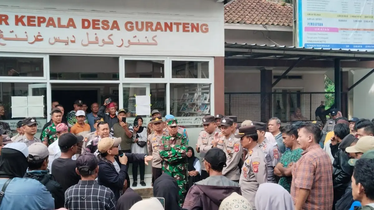 demo tanah pangangonan kabupaten tasikmalaya