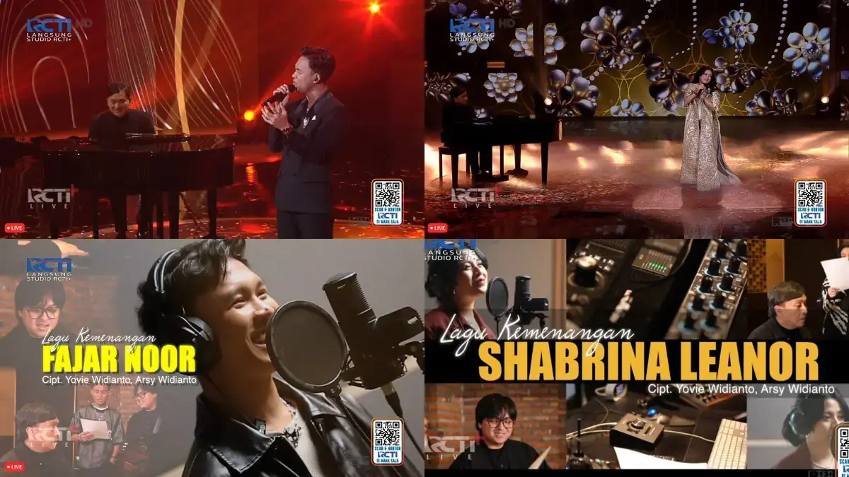Lirik Tahta Hatiku #Pendampingmu, Lagu Kemenangan (tangkapan layar RCTI+)