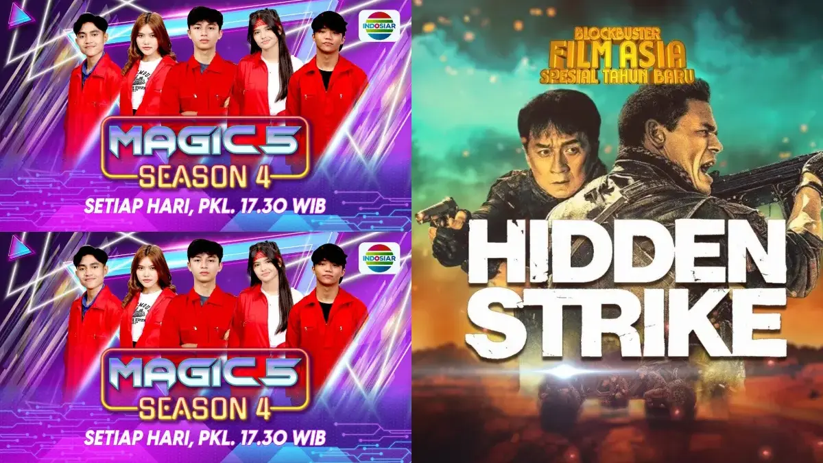 Magic 5 Season 4, Mega Film Asia Hidden Strike (istimewa: indosiar.com)