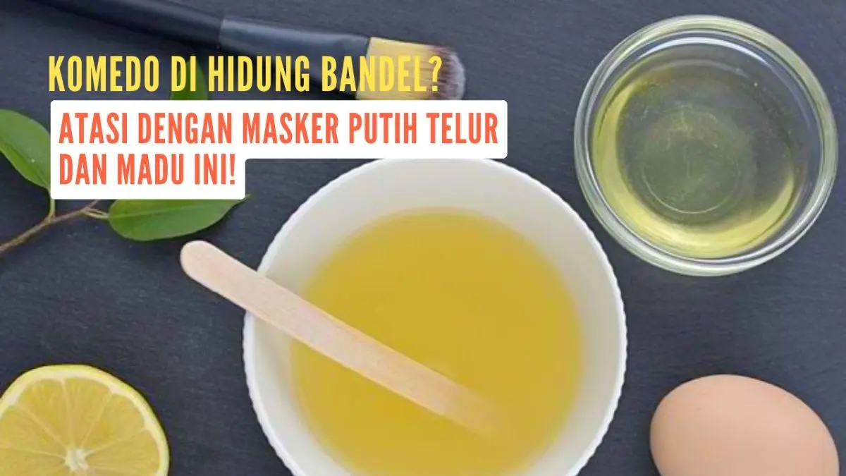 Masker Putih Telur