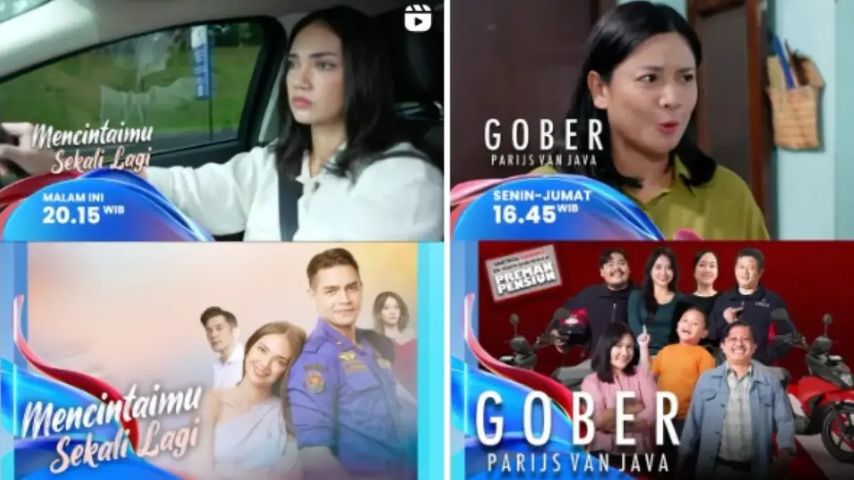 Mencintaimu Sekali Lagi dan Gober Parijs Van Java (instagram.com @officialrcti)