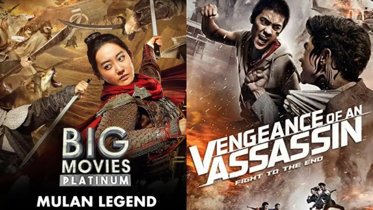 Big Movies Platinum Mulan Legend dan Vengeance Of An Assasin (instagram.com @officialgtv, imdb.com)