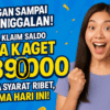 Klaim Saldo DANA Kaget