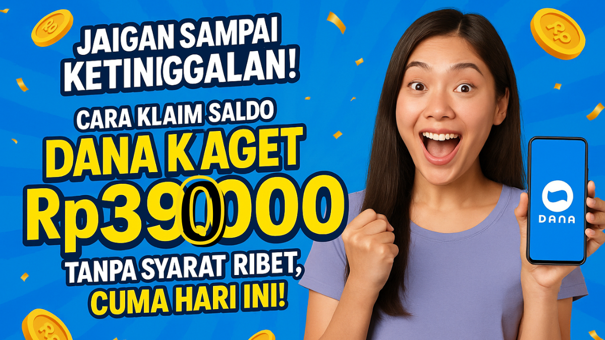 Klaim Saldo DANA Kaget