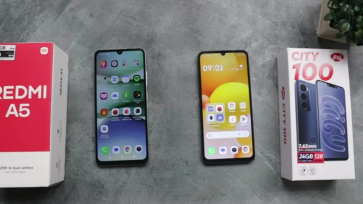 Redmi A5 vs Itel City 100