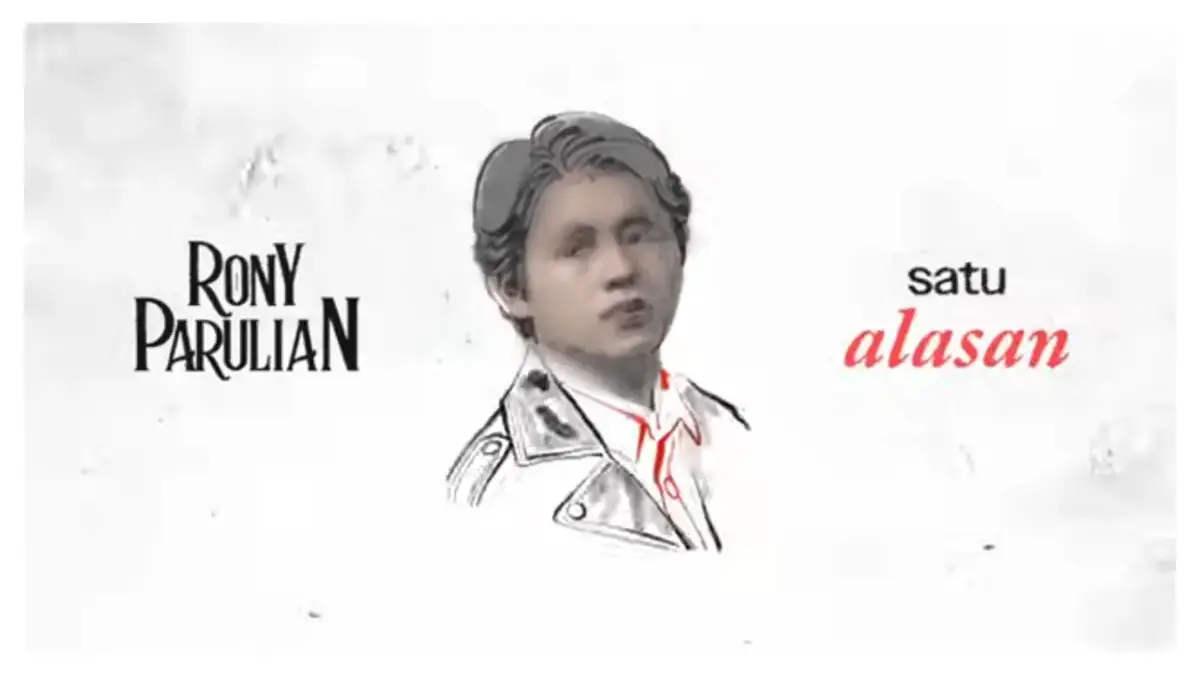 Lirik Lagu Satu Alasan (Tangkapan layar YouTube Rony Parulian)