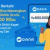 Saldo DANA Gratis