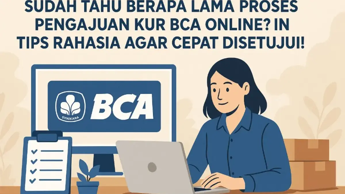 Proses Pengajuan KUR BCA Online