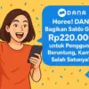 DANA Bagikan Saldo Gratis