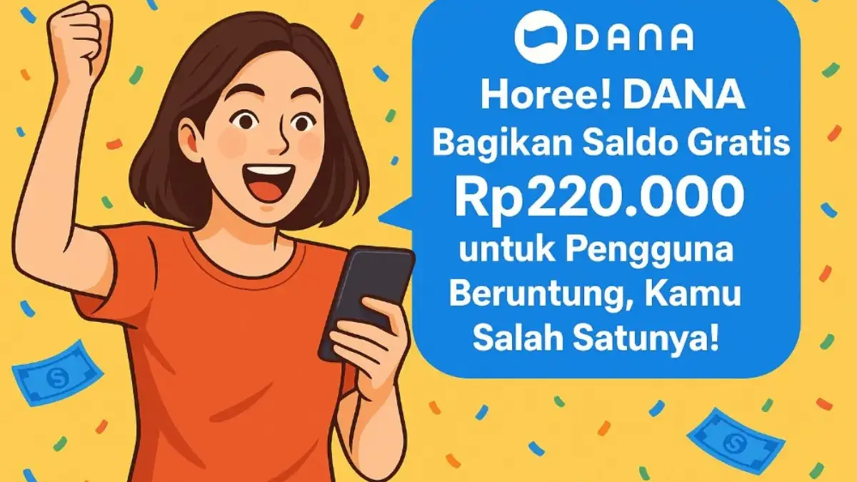 DANA Bagikan Saldo Gratis