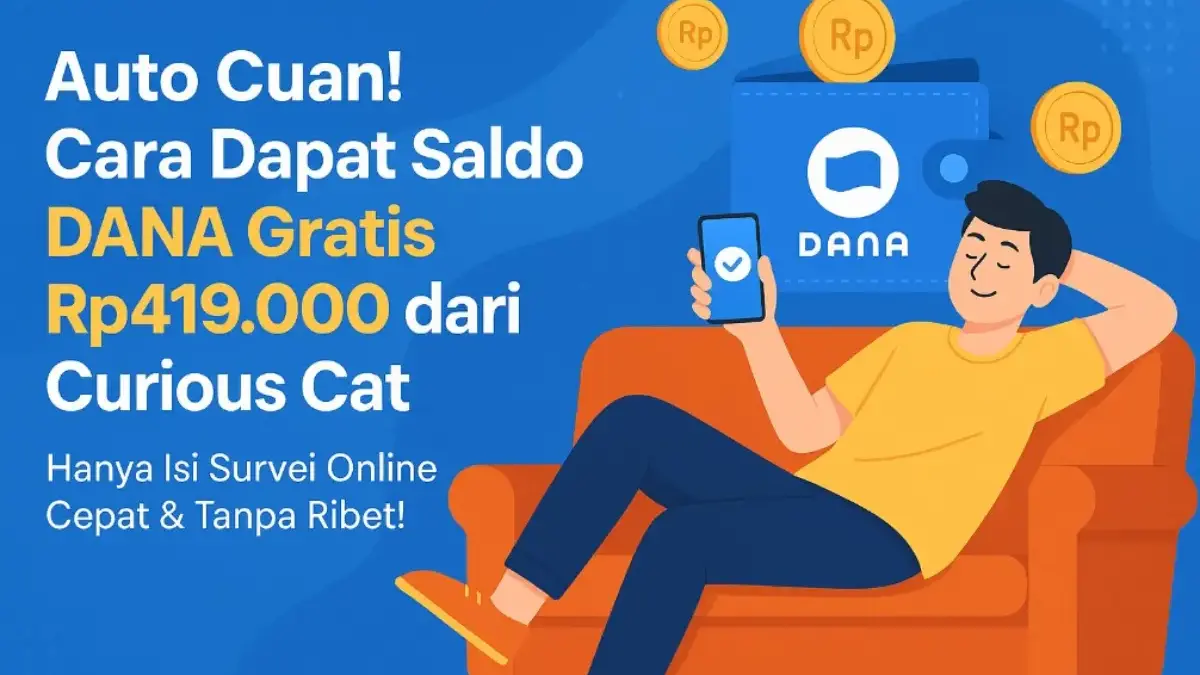 Aplikasi penghasil saldo DANA 2025