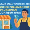 Pinjaman KUR BRI Tanpa Jaminan