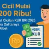 Tabel Cicilan KUR BRI 2025