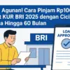Cara Pinjam Rp100 Juta Lewat KUR BRI 2025